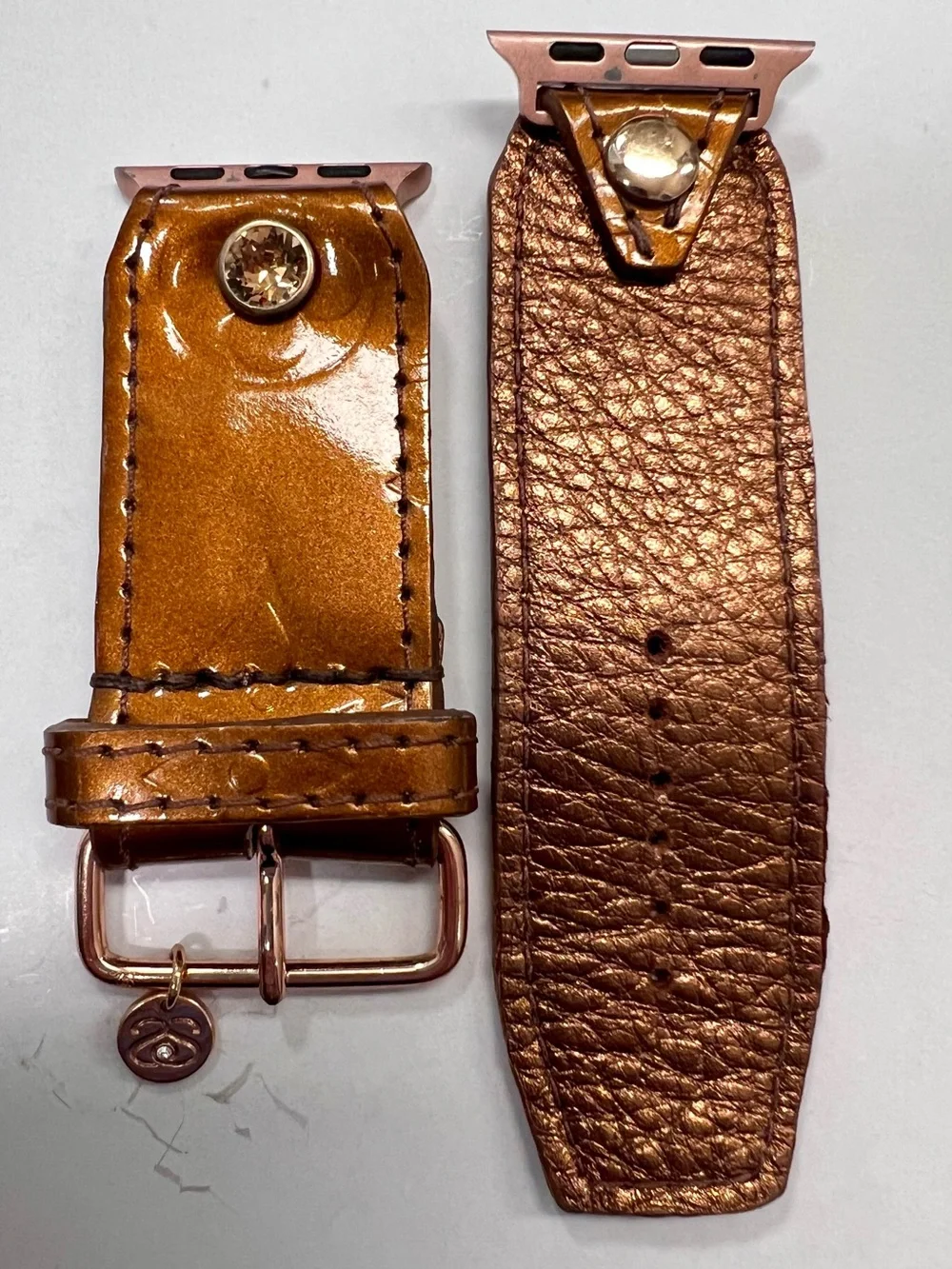 LV Bonze Vernis Spark*l band for Apple Watch - Picture 3 of 4